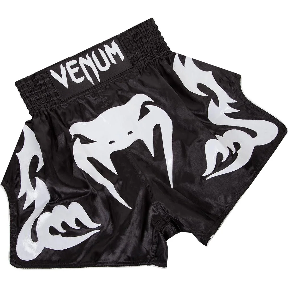 Venum Bangkok Inferno Muay Thai Shorts - Black/White