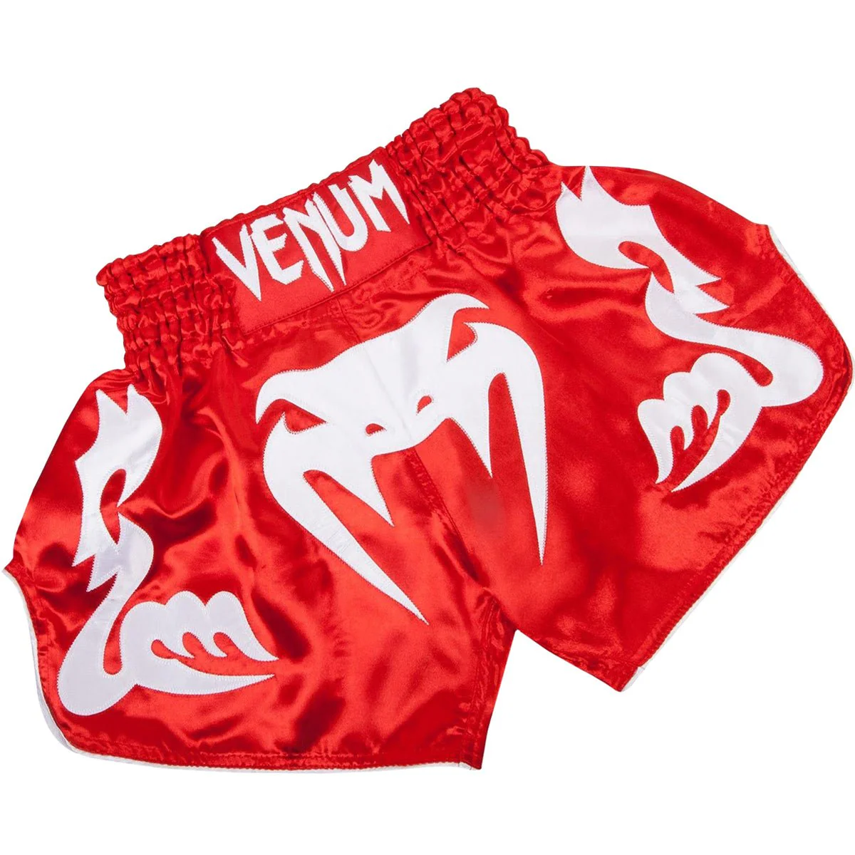 Venum Bangkok Inferno Muay Thai Shorts - Red/Ice