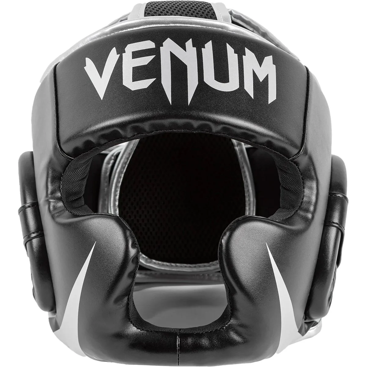 Venum Challenger 2.0 Boxing and MMA Training Headgear - Black/Silver