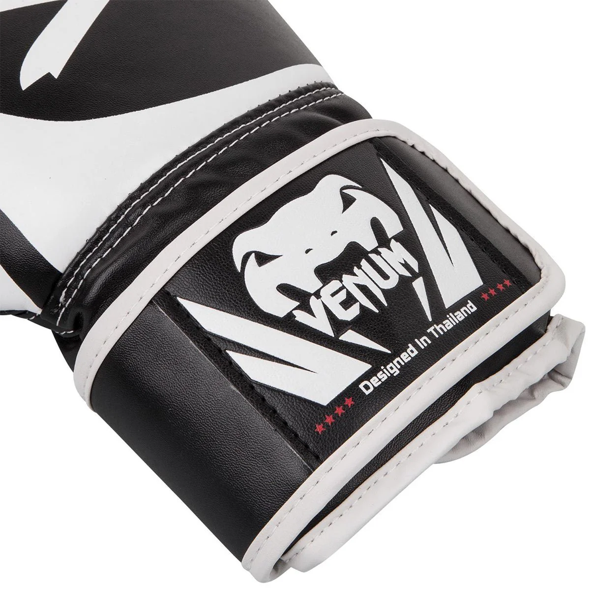 Venum Challenger 2.0 Hook and Loop Training Boxing Gloves - Black - Image 3