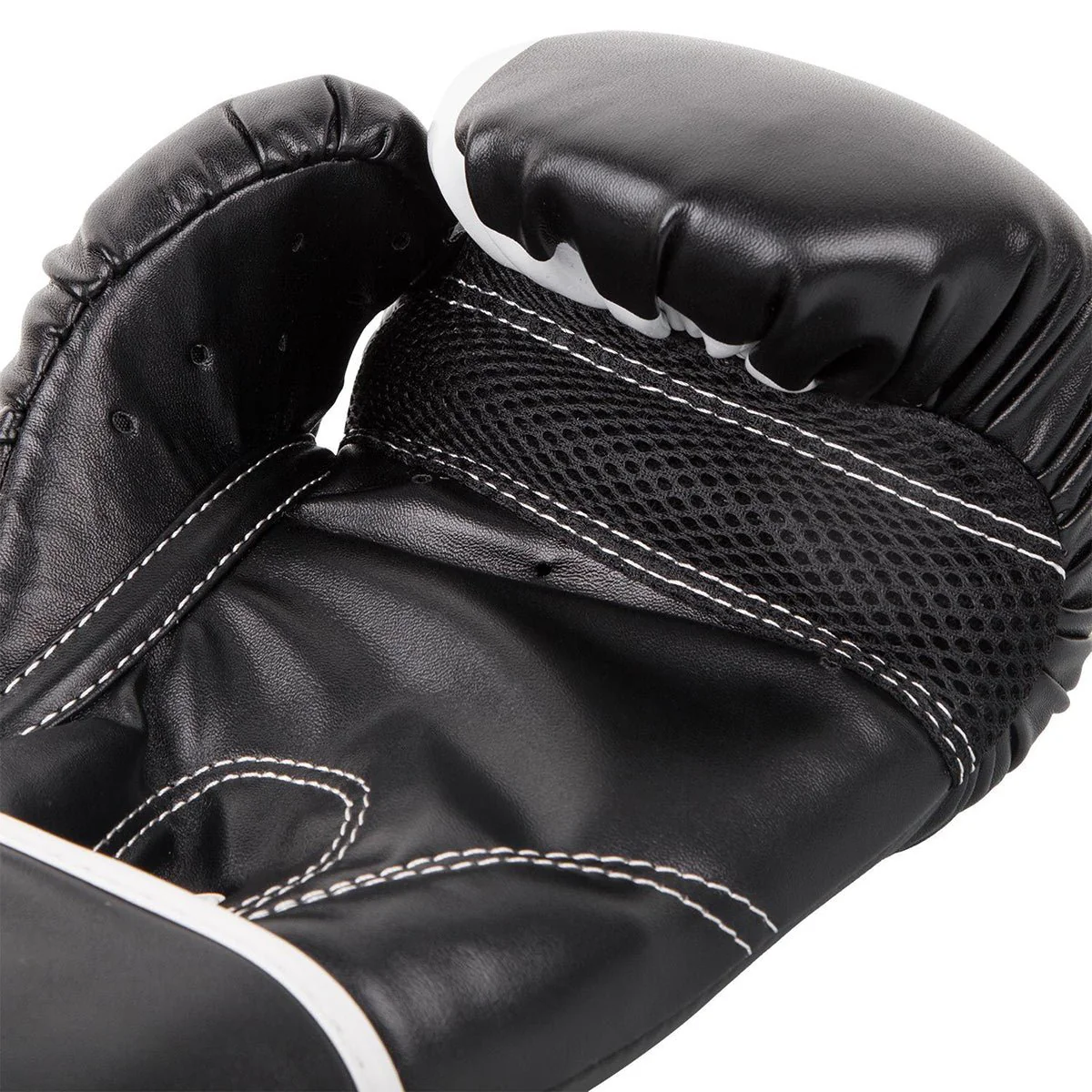 Venum Challenger 2.0 Hook and Loop Training Boxing Gloves - Black - Image 4