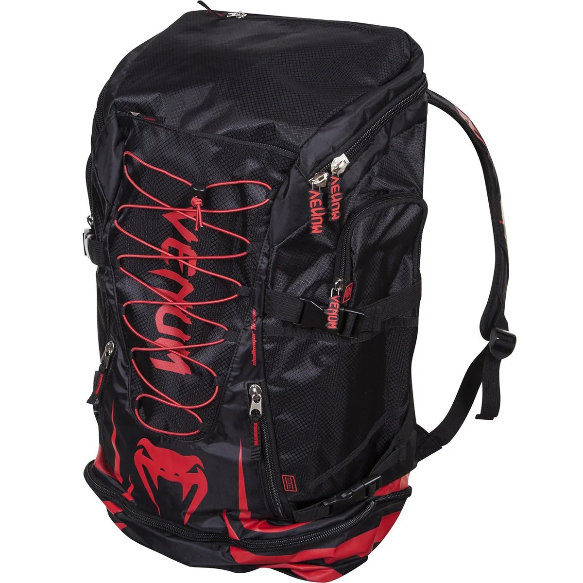 Venum Challenger Xtrem Backpack - Black/Red - Image 3