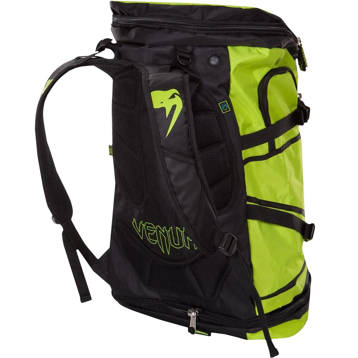 Venum Challenger Xtreme Backpack - Neo Yellow/Black - Image 4
