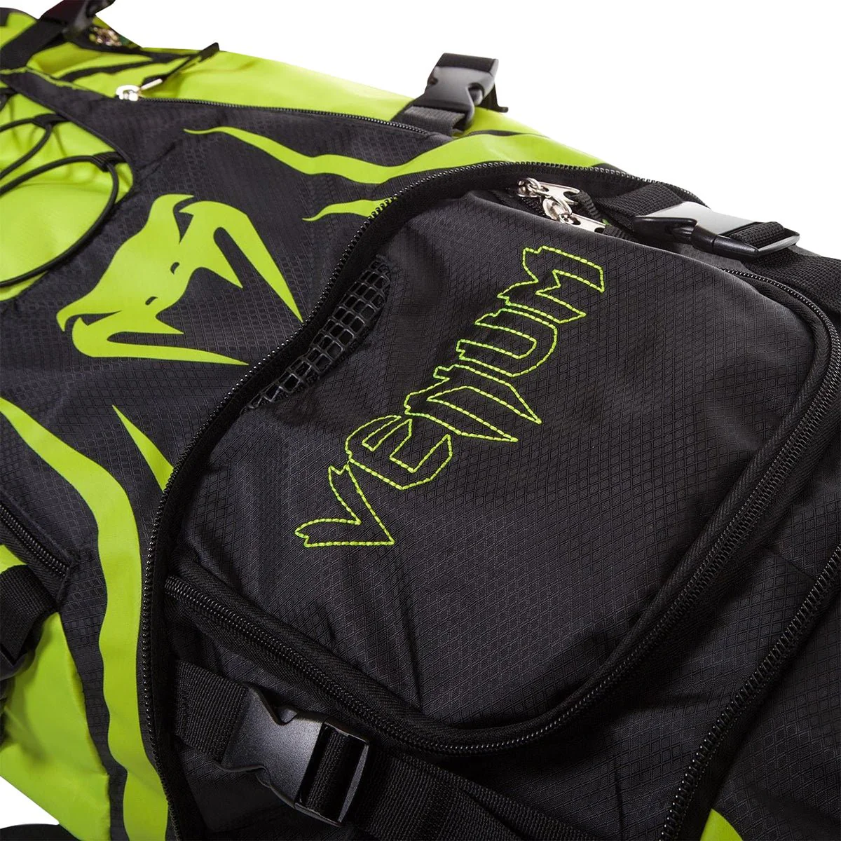 Venum Challenger Xtreme Backpack - Neo Yellow/Black - Image 7