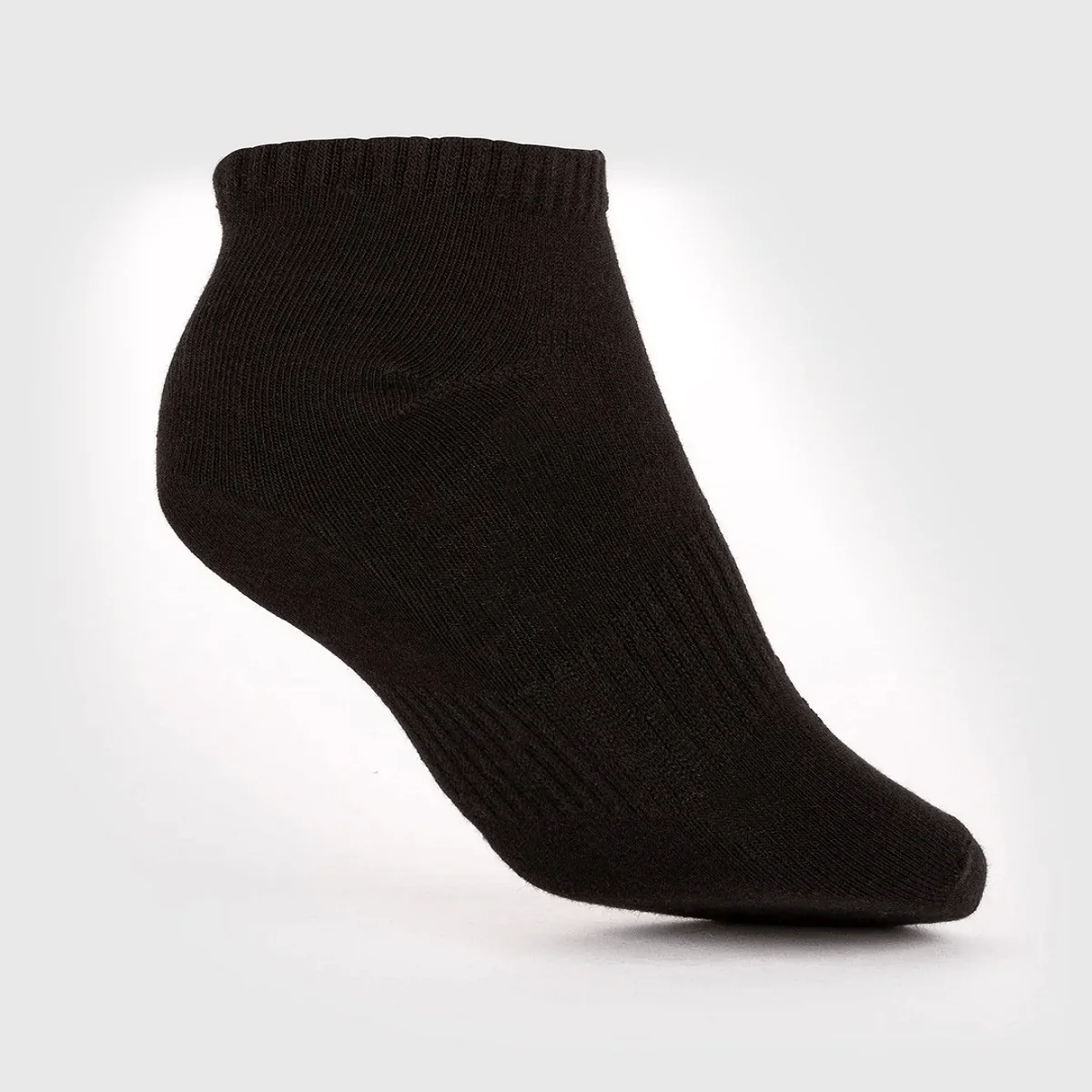 Venum Classic Footlet Socks 3-Pack - Black/White - Image 3