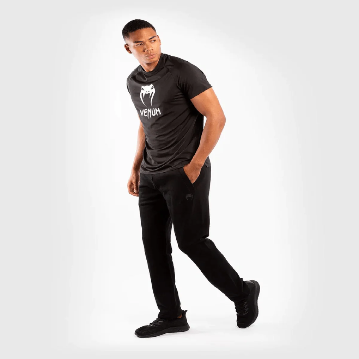 Venum Classic Jogger Pants - Black/Black - Image 7