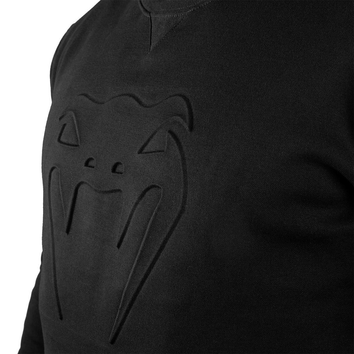 Venum Classic Pullover Sweatshirt - Black/Black - Image 3