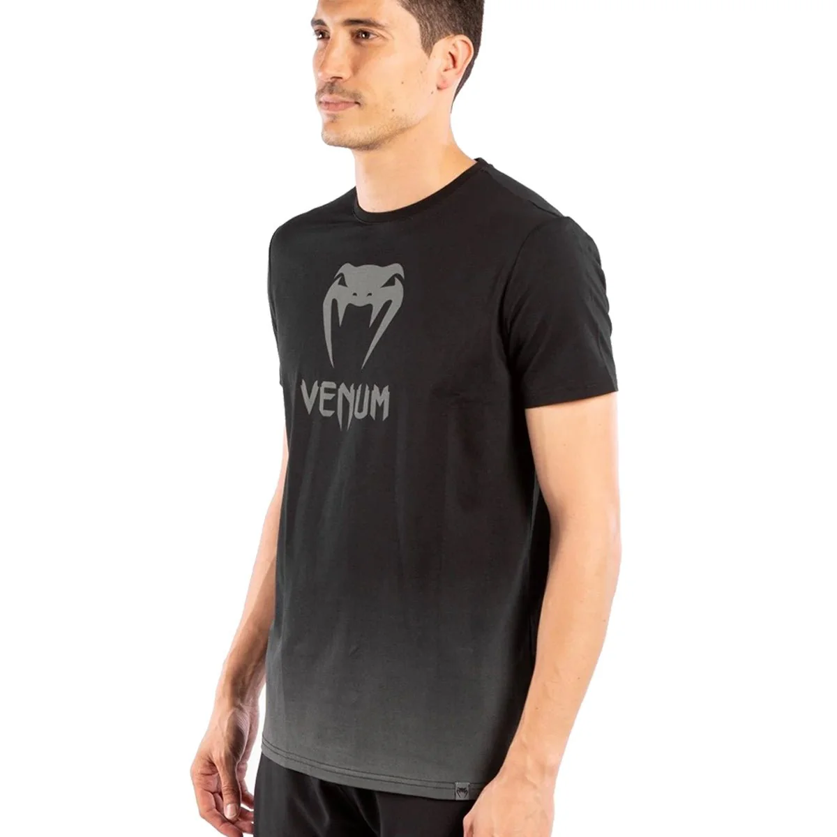 Venum Classic T-Shirt - Black/Dark Gray - Image 3
