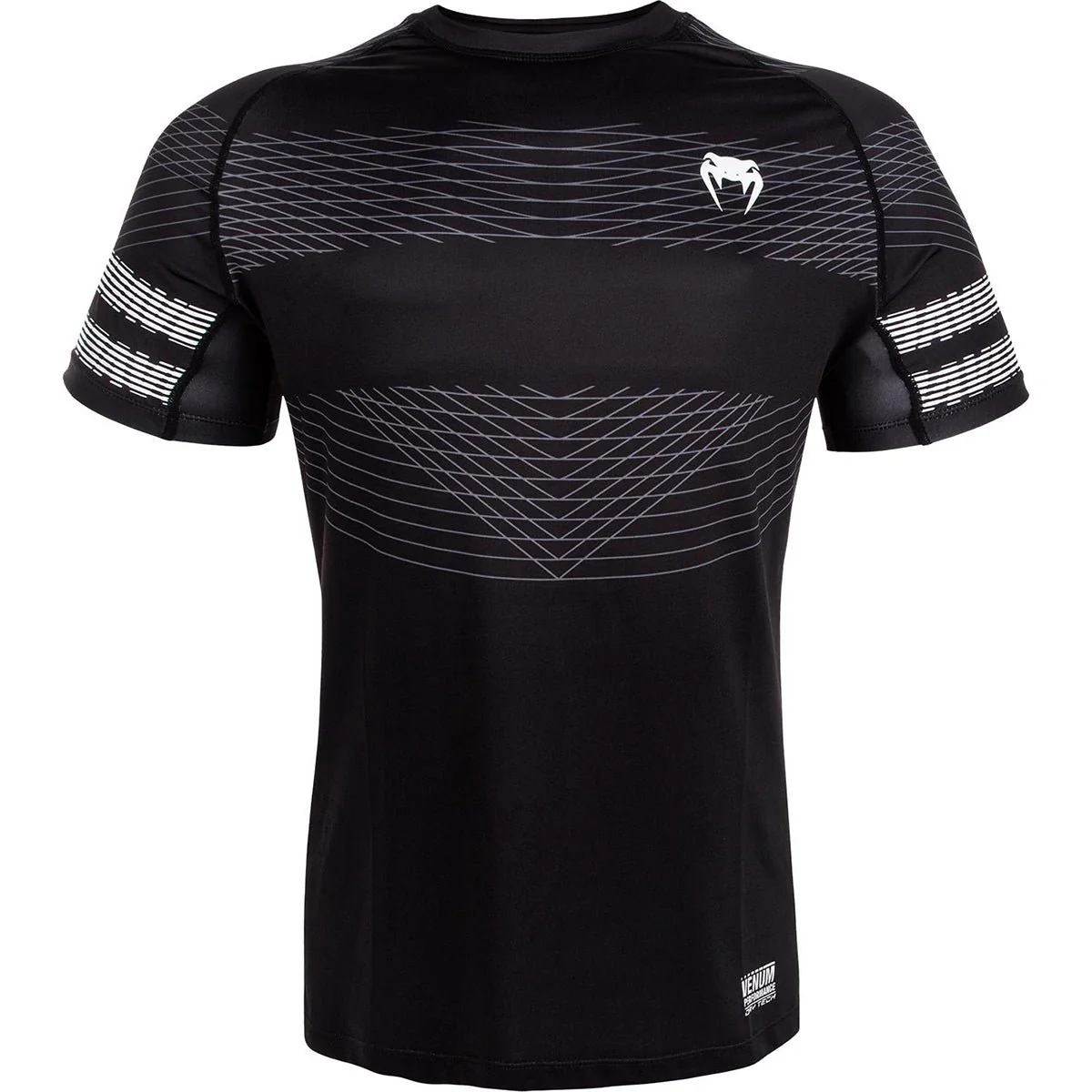 Venum Club 182 Dry Tech Crewneck T-Shirt - Black