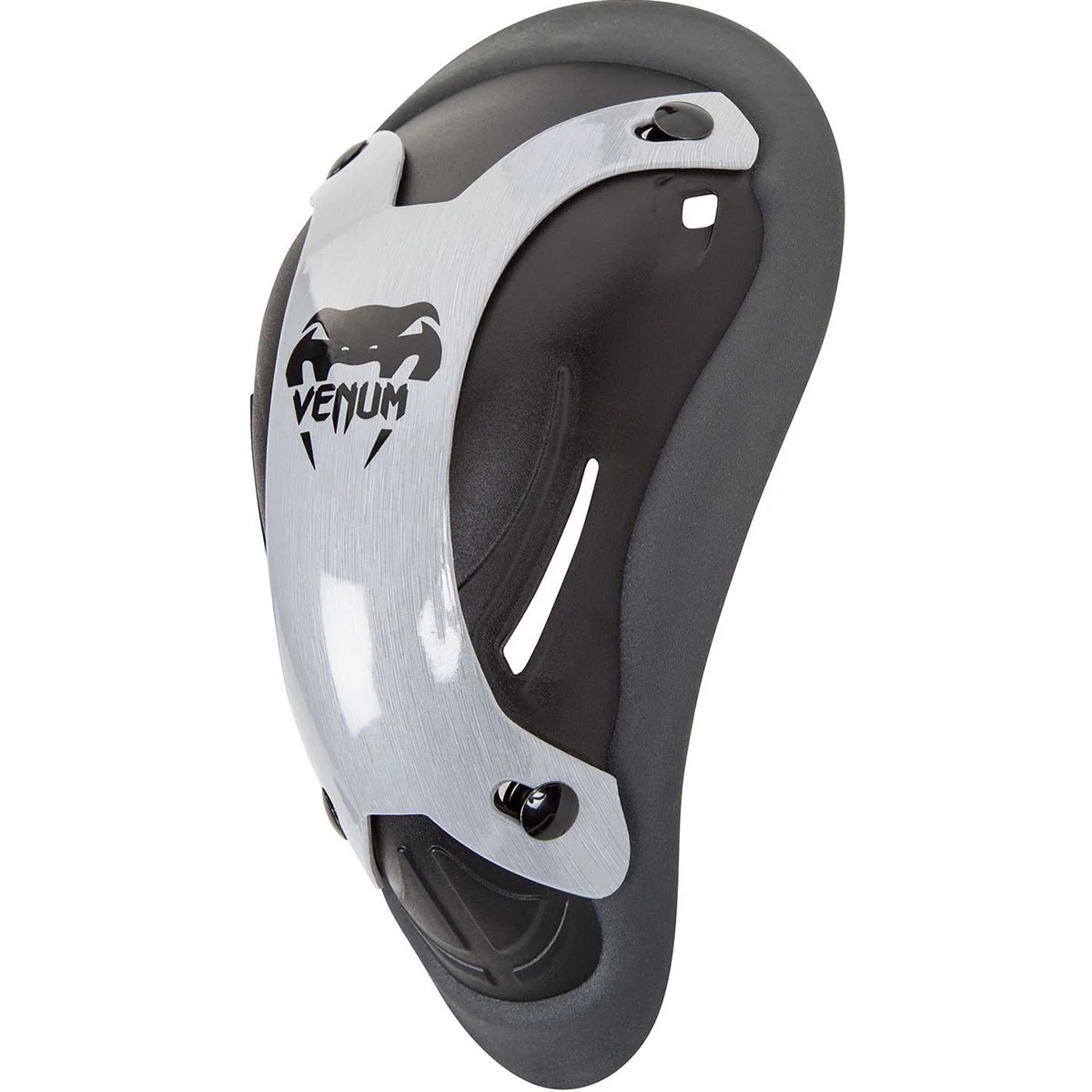 Venum Competitor Titanium Series Groin Guard and Support - Black/Silver - Image 3