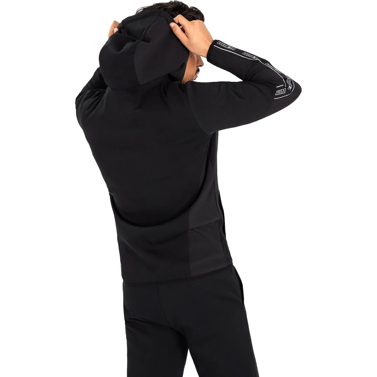 Venum Contender 4.0 Full Zip Hoodie - Black - Image 3