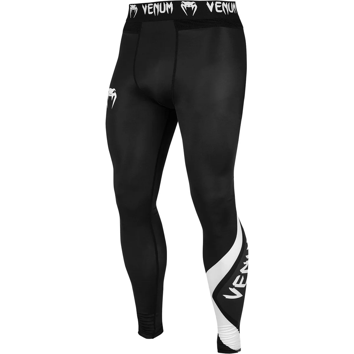 Venum Contender 4.0 MMA Compression Spats - Black/Gray/White