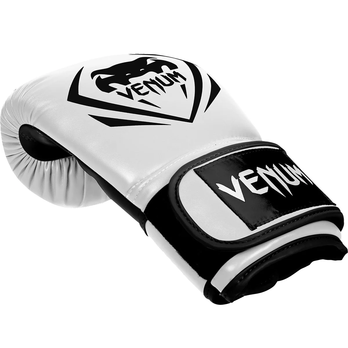 Venum Contender Hook and Loop Boxing Gloves - Ice - Image 3