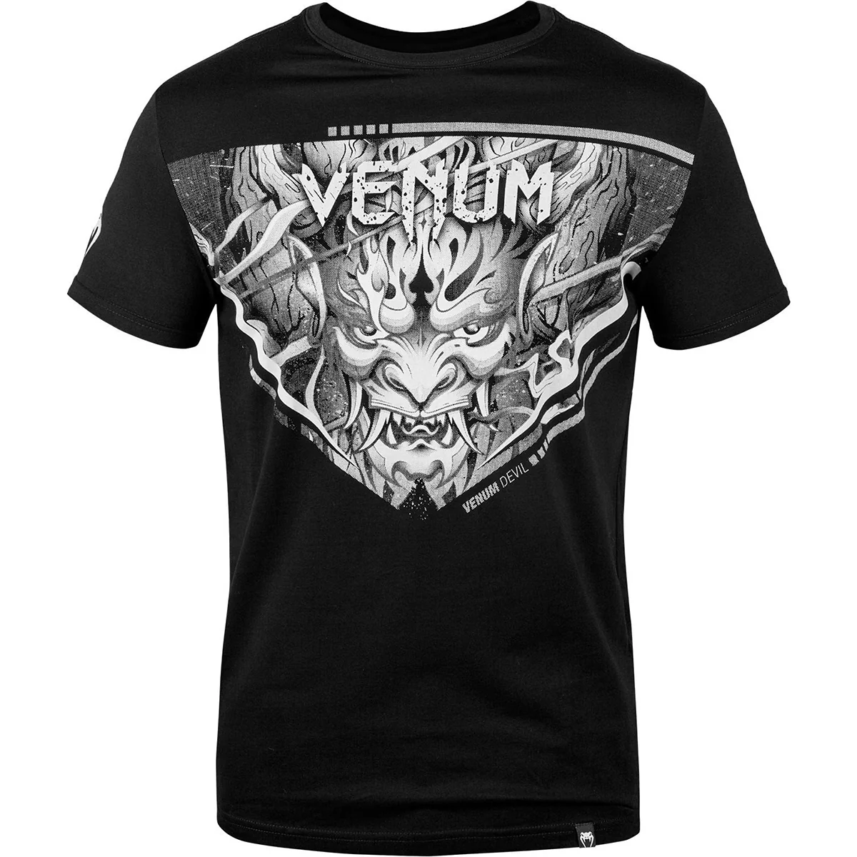 Venum Devil Crewneck T-Shirt - White/Black