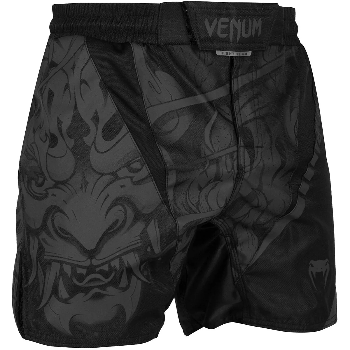 Venum Devil MMA Fight Shorts - Black/Black
