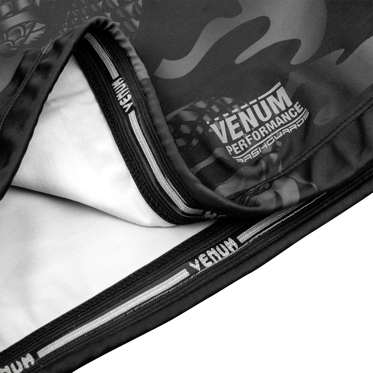 Venum Dragon's Flight Short Sleeve Compression Rashguard - Black/Black - Image 6