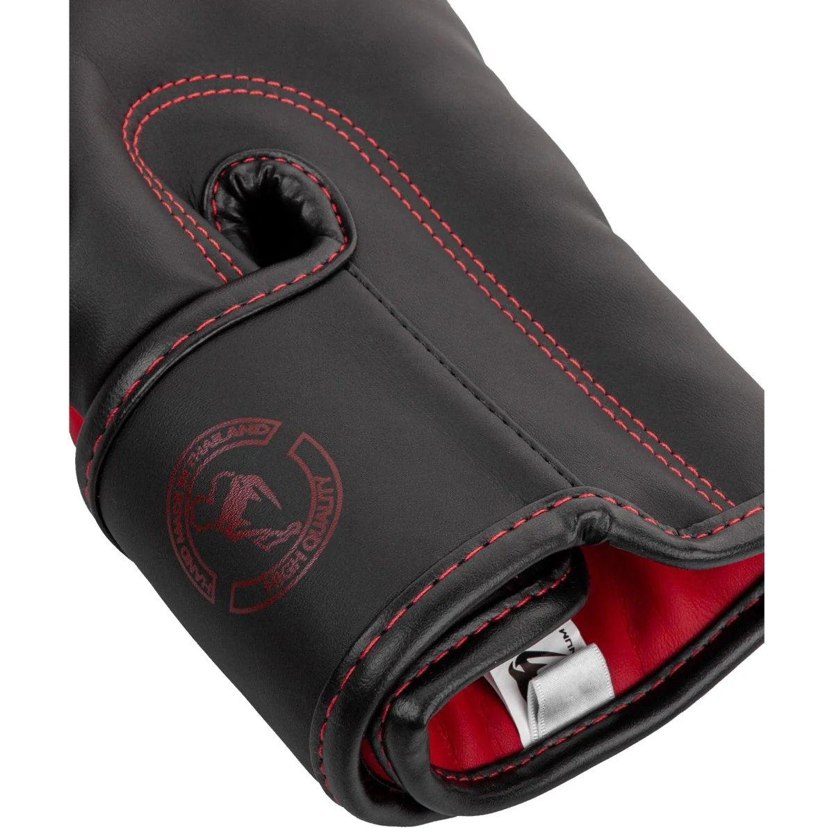 Venum Elite Hook and Loop Boxing Gloves - Red Camo - Image 4