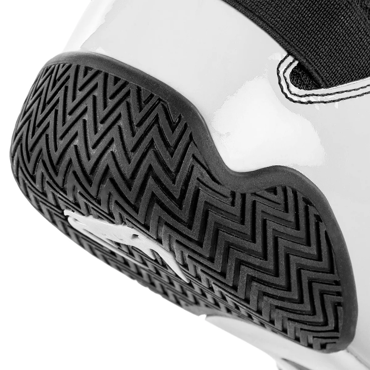Venum Elite Professional Boxing Shoes - Black/White - Image 7