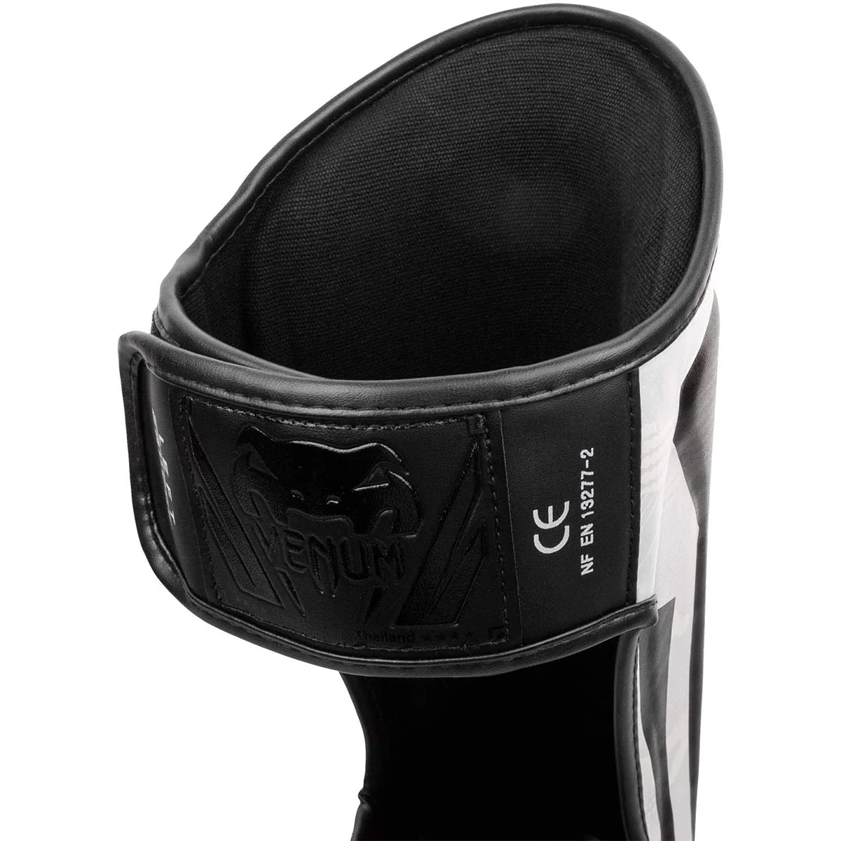 Venum Elite Protective MMA Shin Instep Guards - White/Camo - Image 4