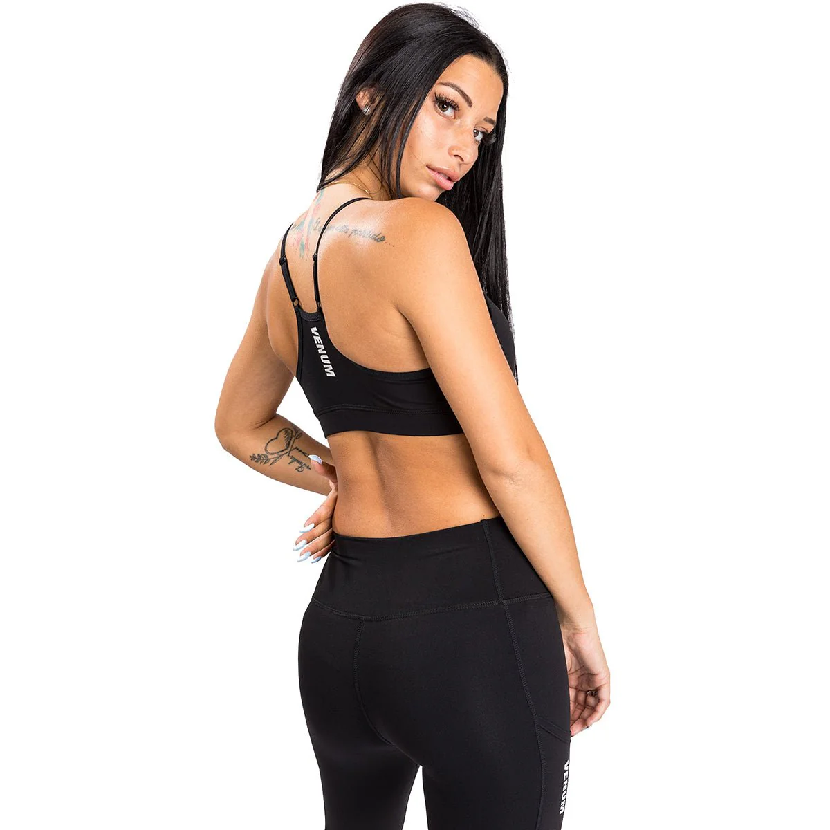 Venum Essential Low Impact Sports Bra - Black - Image 4