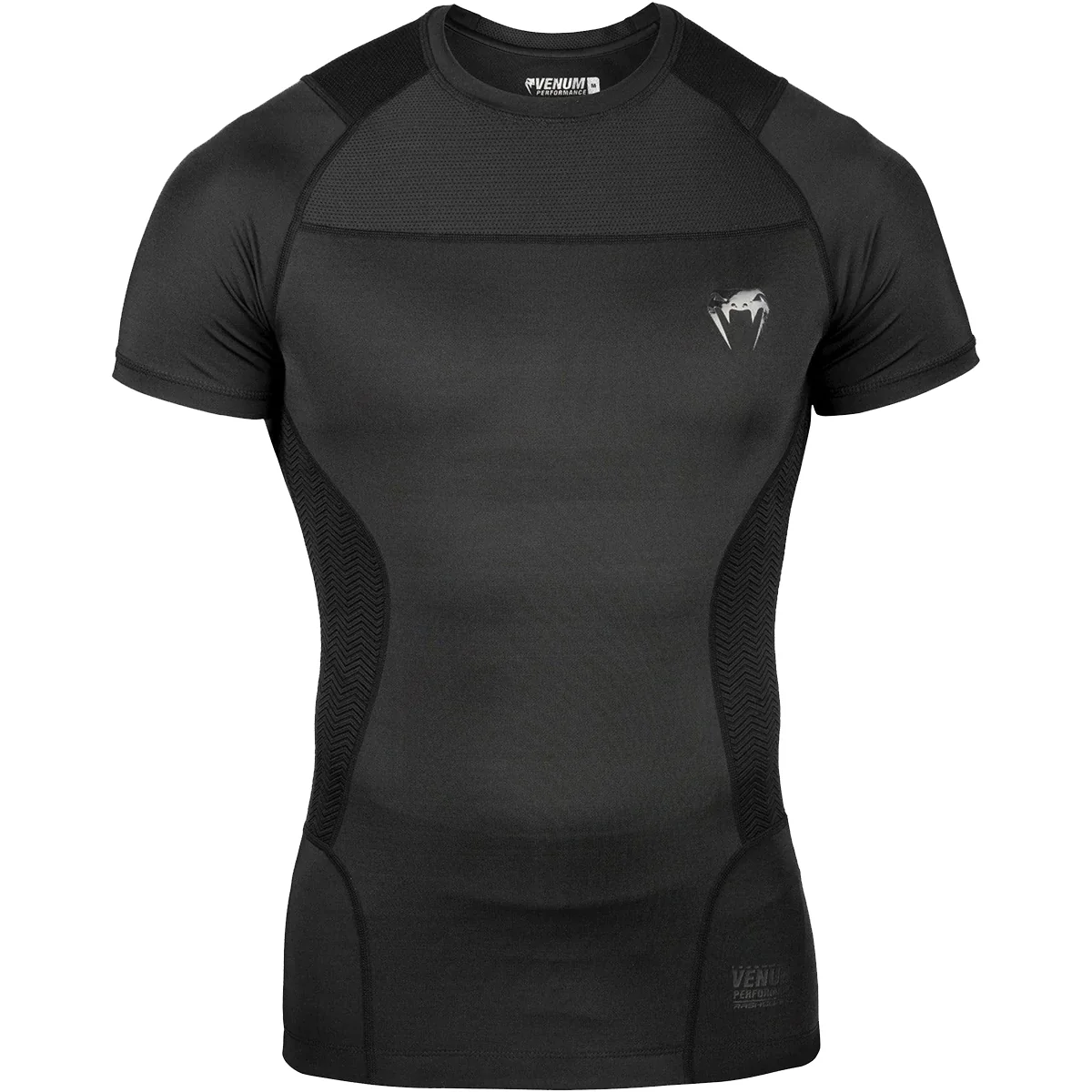 Venum G-Fit Short Sleeve Rashguard - Black
