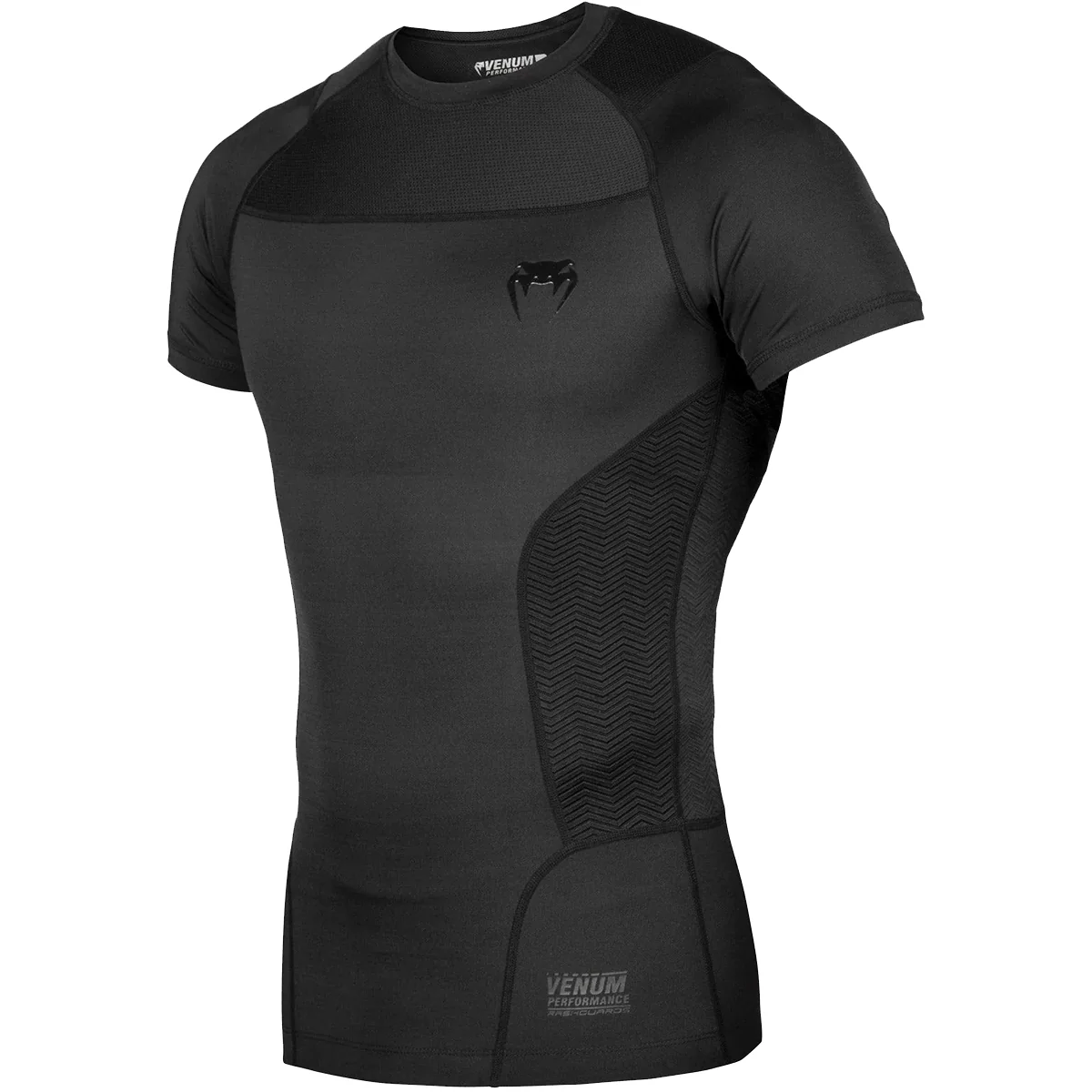 Venum G-Fit Short Sleeve Rashguard - Black - Image 2