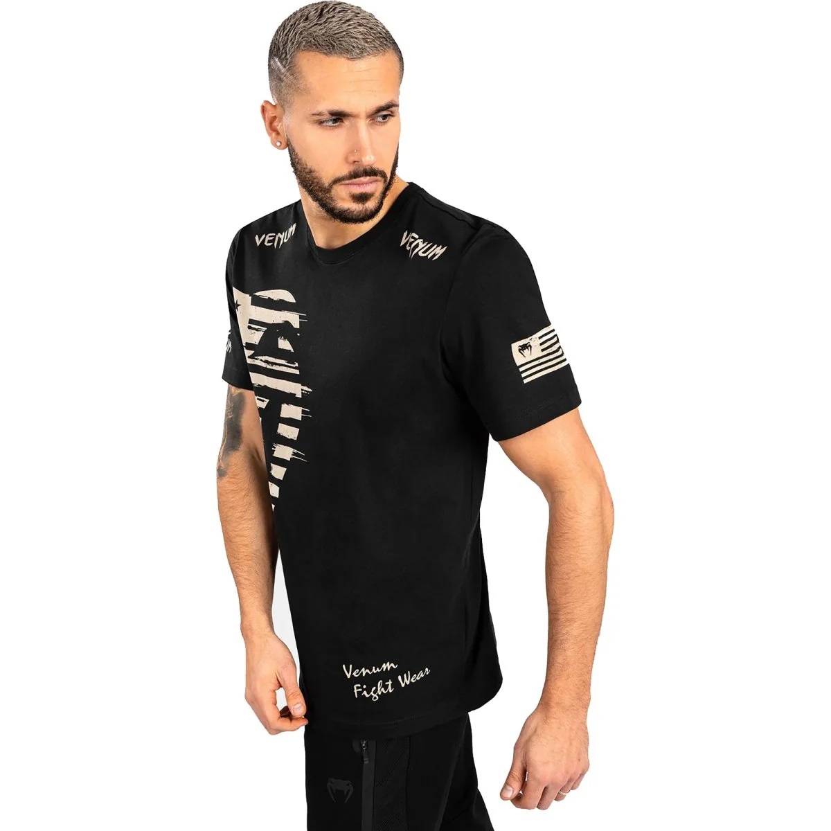 Venum Giant USA T-Shirt - Black - Image 3