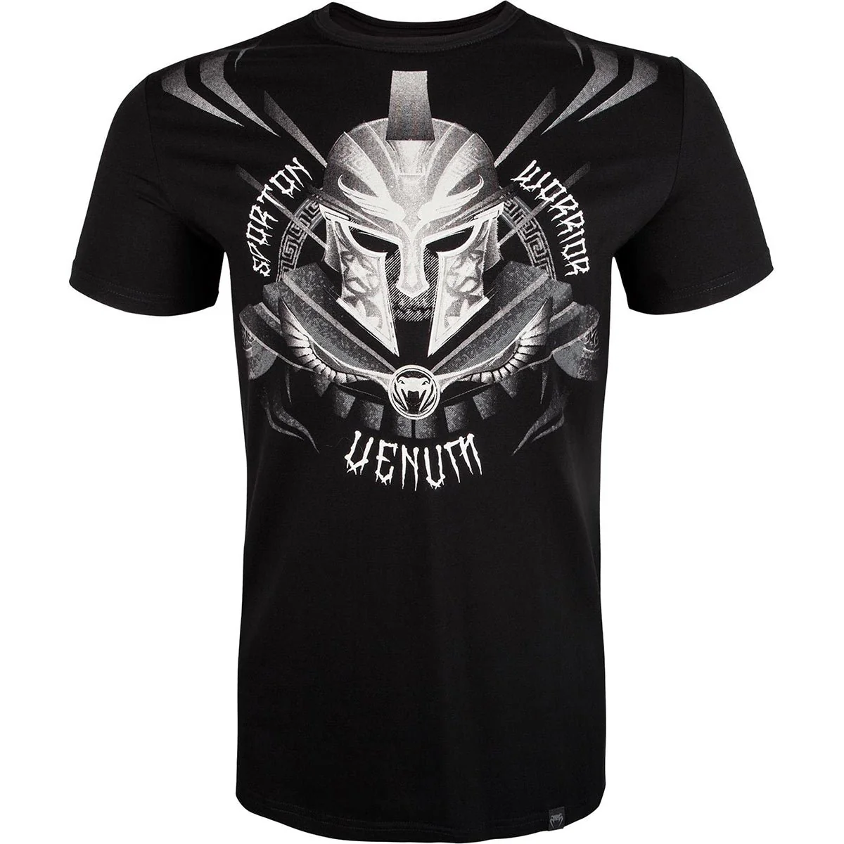 Venum Gladiator 3.0 Crewneck T-Shirt - Black/White