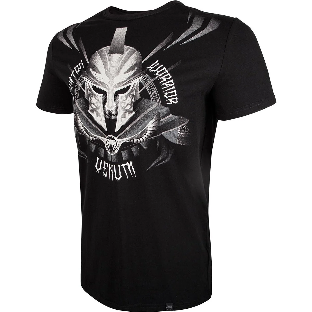 Venum Gladiator 3.0 Crewneck T-Shirt - Black/White - Image 2