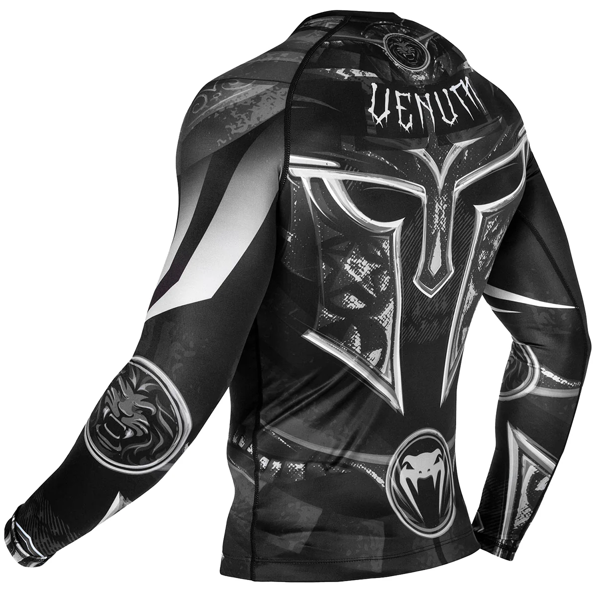 Venum Gladiator 3.0 Long Sleeve MMA Rashguard - Image 4