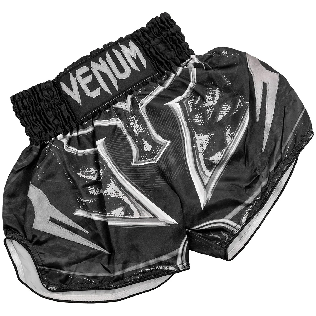 Venum Gladiator 3.0 Muay Thai Shorts - Black/Gray