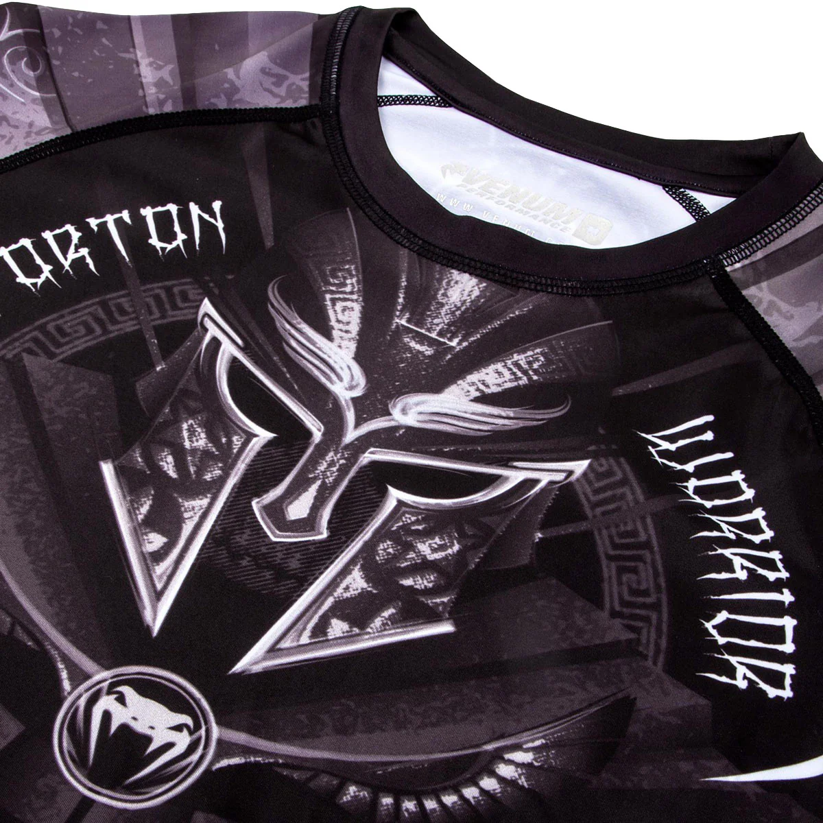 Venum Gladiator 3.0 Short Sleeve MMA Compression Rashguard - Image 5