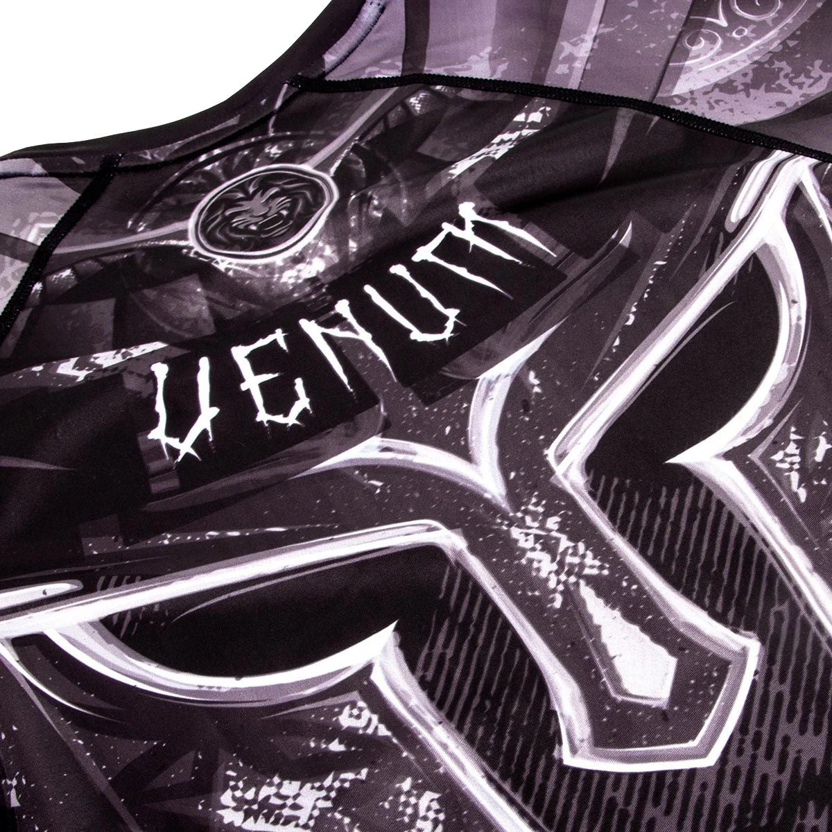 Venum Gladiator 3.0 Short Sleeve MMA Compression Rashguard - Image 6