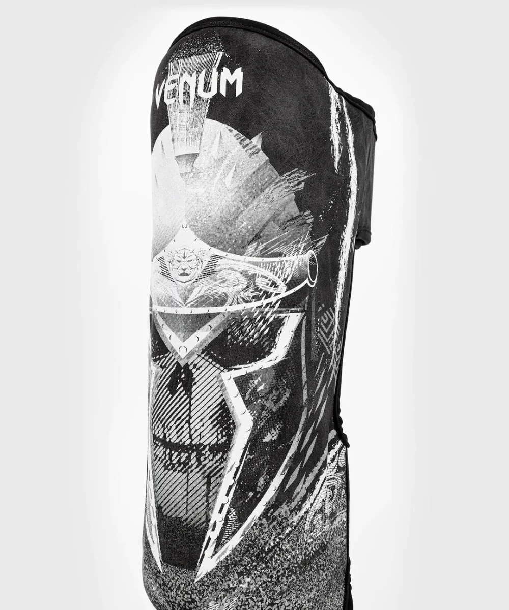 Venum GLDTR 4.0 Protective MMA Shin Instep Guards - Black/White - Image 5