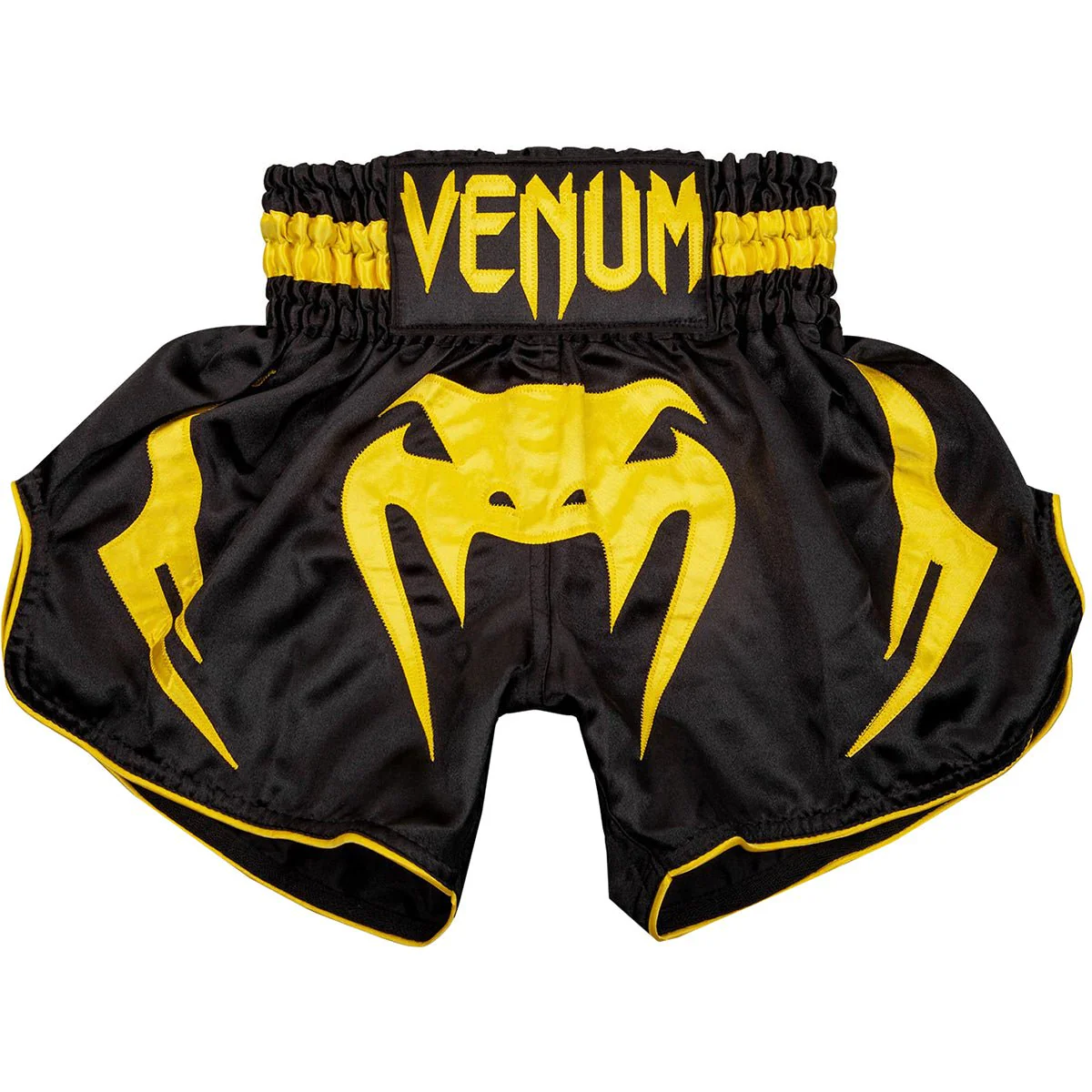 Venum Kids Bangkok Inferno Muay Thai Shorts - Black/Yellow