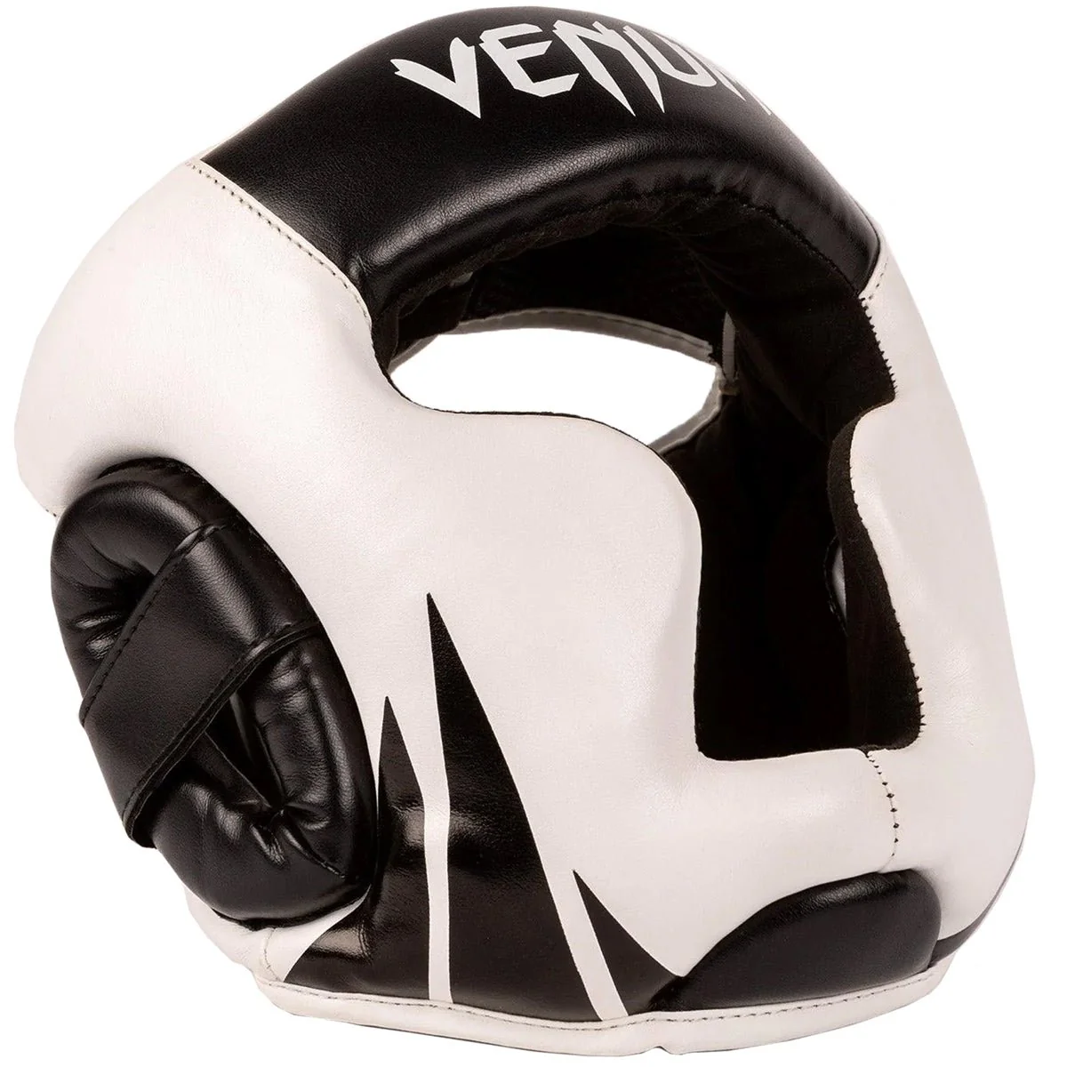 Venum Kid's Challenger Training Headgear - Black/White - Image 2