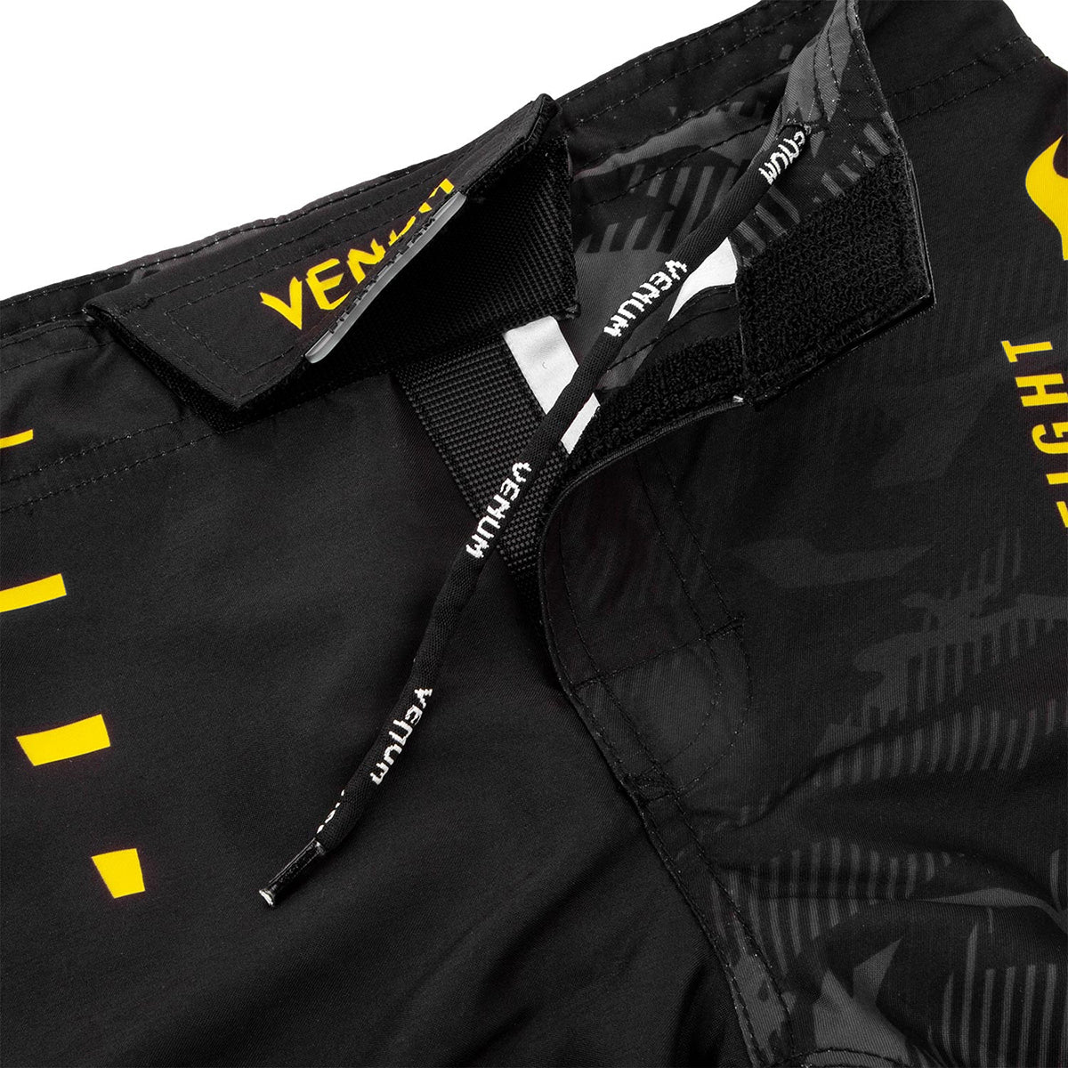 Venum Kids Okinawa 2.0 MMA Fight Shorts - Black/Yellow - Image 4