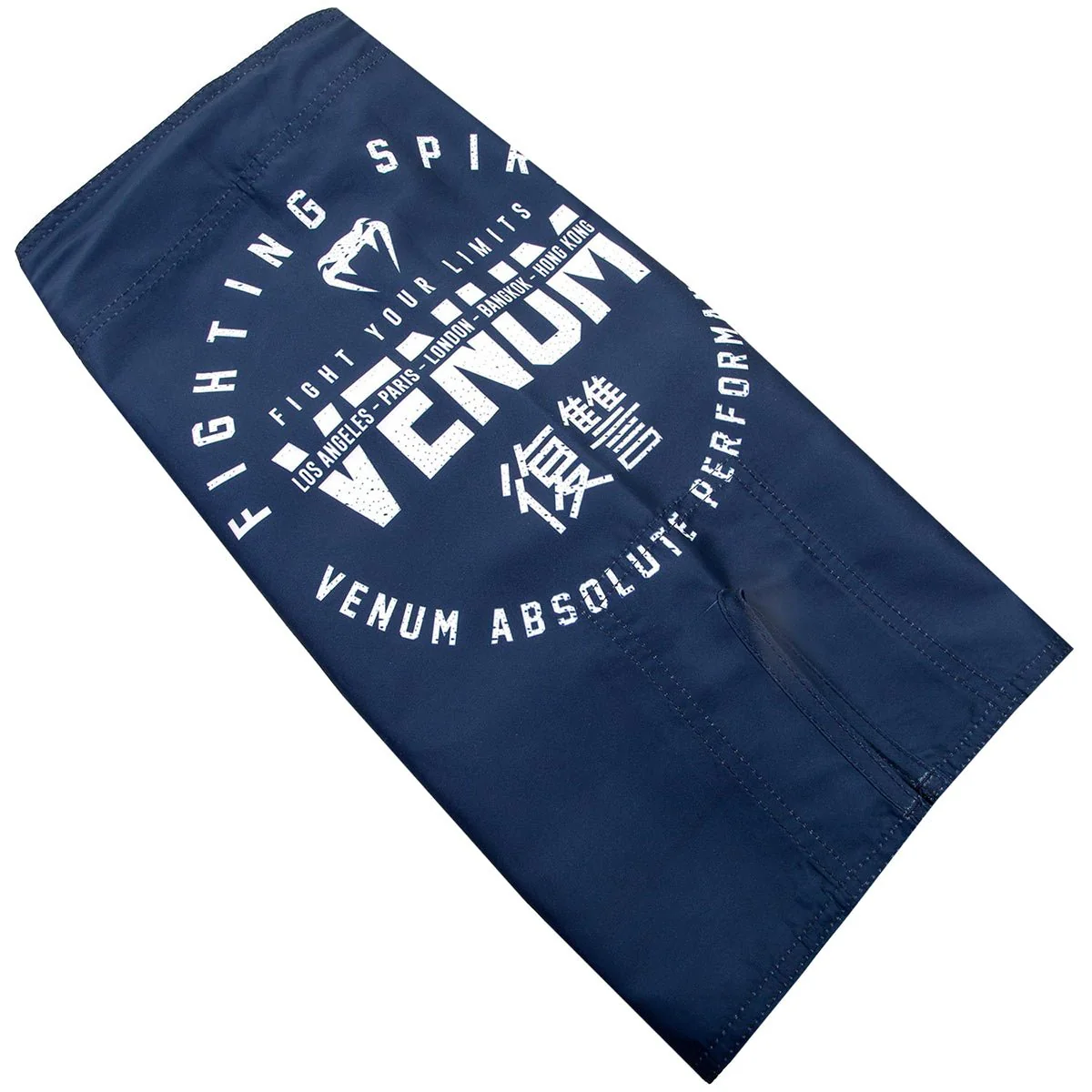 Venum Kids Signature MMA Fight Shorts - Navy Blue - Image 6