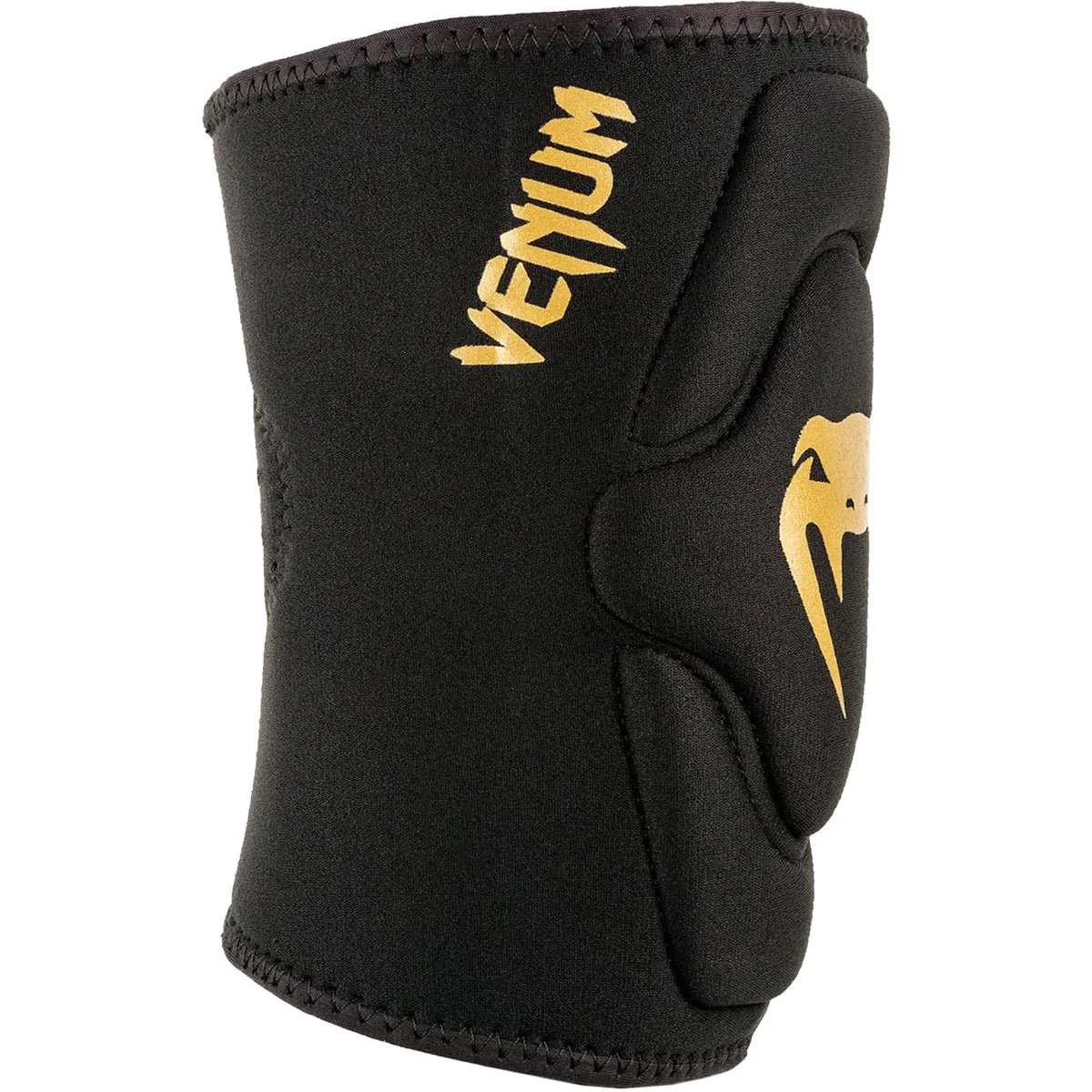 Venum Kontact Boxing Gel Knee Pad - Black/Gold - Image 3