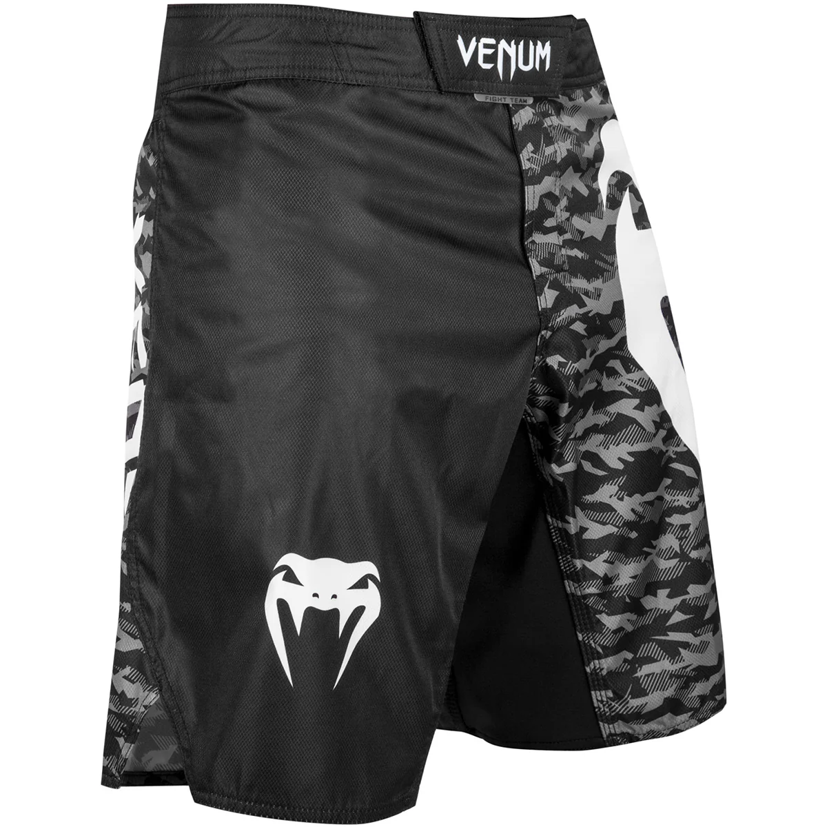 Venum Light 3.0 MMA Fight Shorts - Black/Urban Camo - Image 2