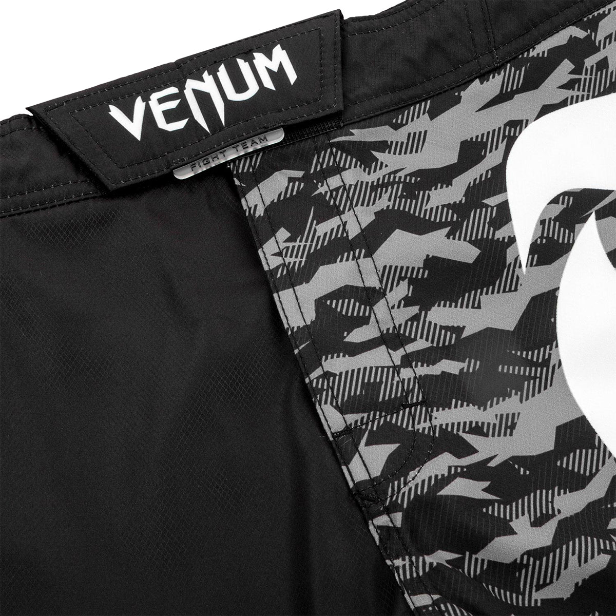 Venum Light 3.0 MMA Fight Shorts - Black/Urban Camo - Image 5