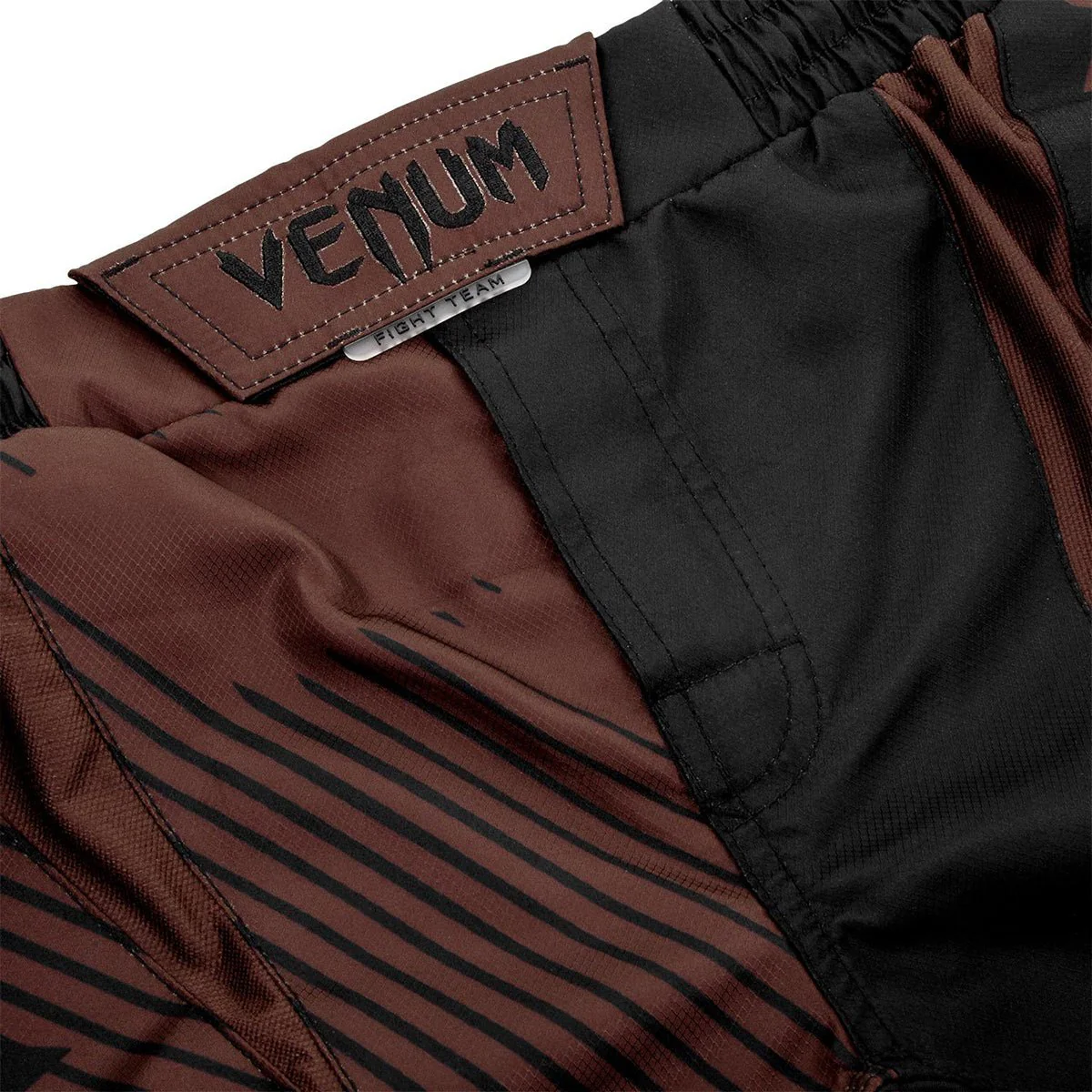 Venum No-Gi 2.0 Lightweight MMA Fight Shorts - Black/Brown - Image 5