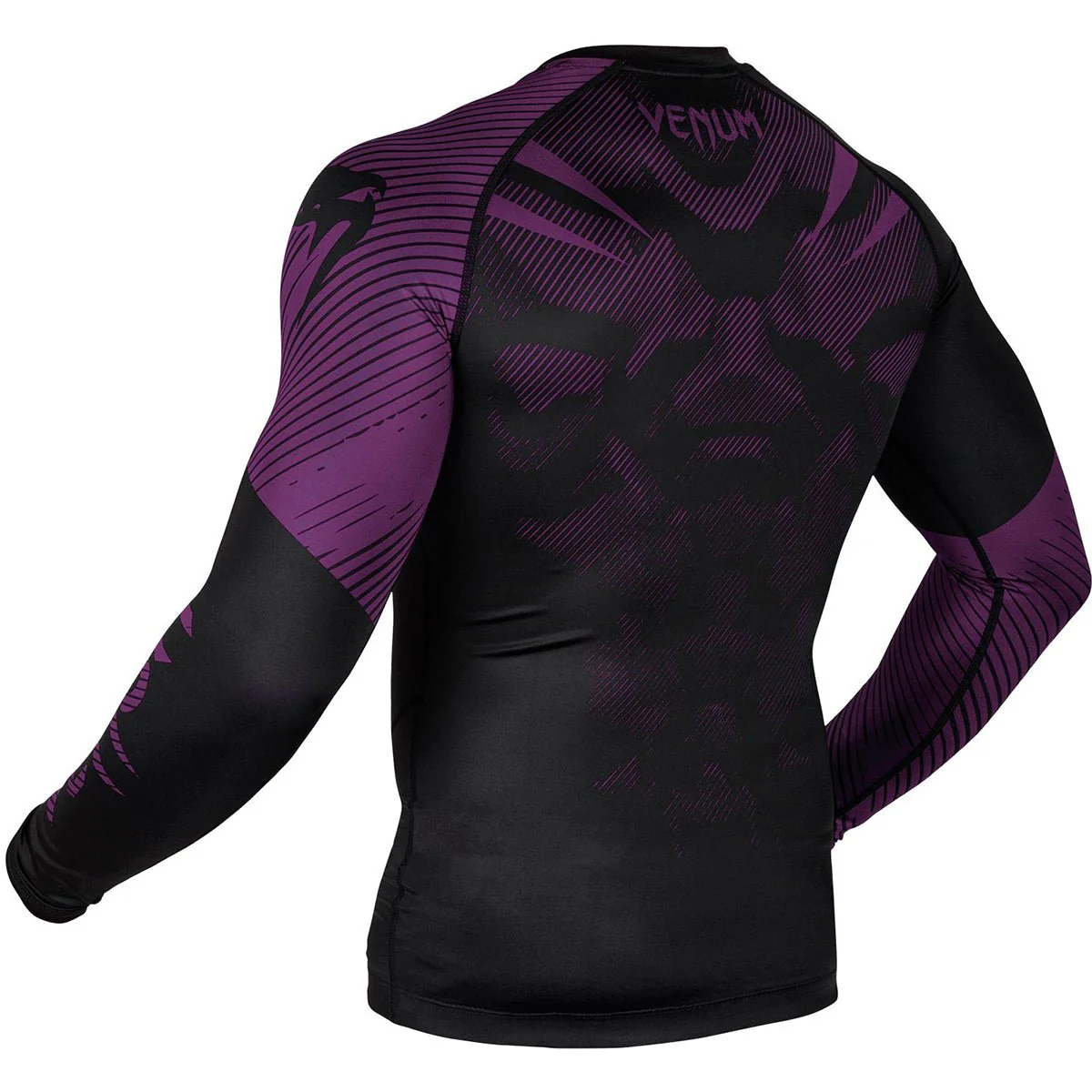 Venum No-Gi 2.0 Long Sleeve MMA Compression Rashguard - Image 20