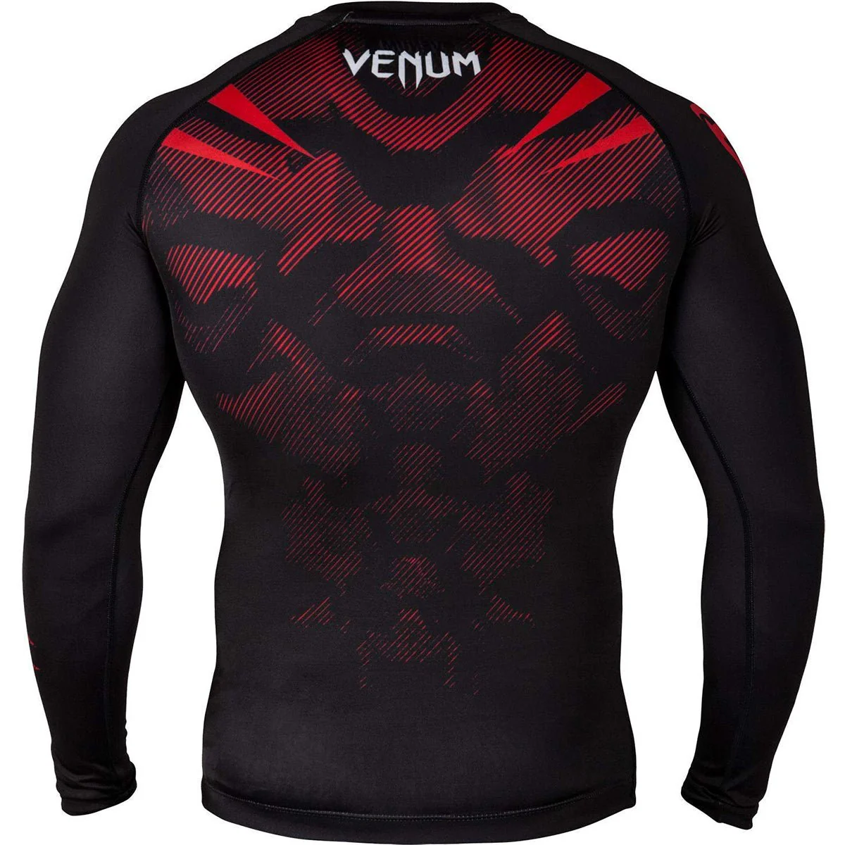 Venum No-Gi 2.0 Long Sleeve MMA Compression Rashguard - Black - Image 4