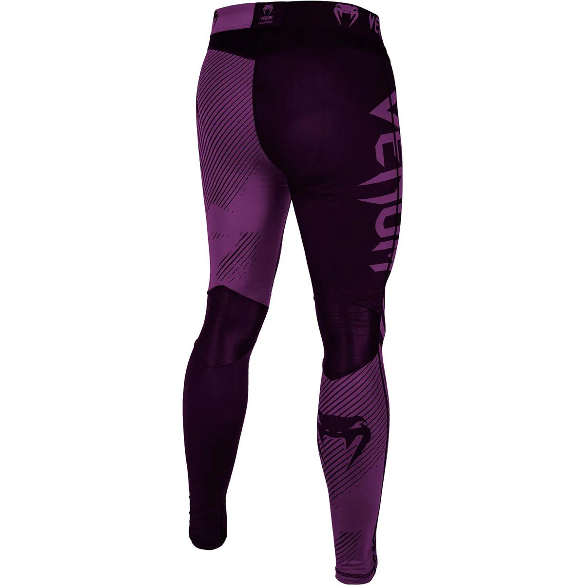 Venum No-Gi 2.0 MMA Compression Spats - Black/Purple - Image 3