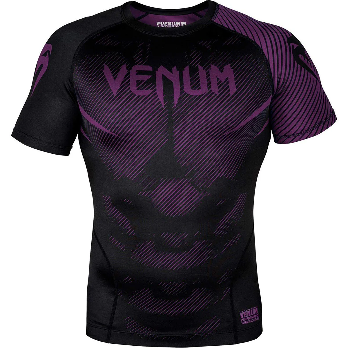 Venum No-Gi 2.0 Short Sleeve MMA Compression Rashguard - Image 25