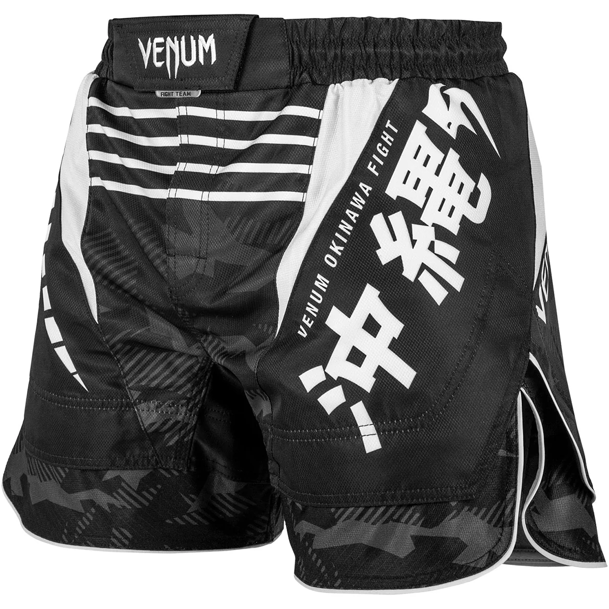 Venum Okinawa 2.0 MMA Fight Shorts - Black/White