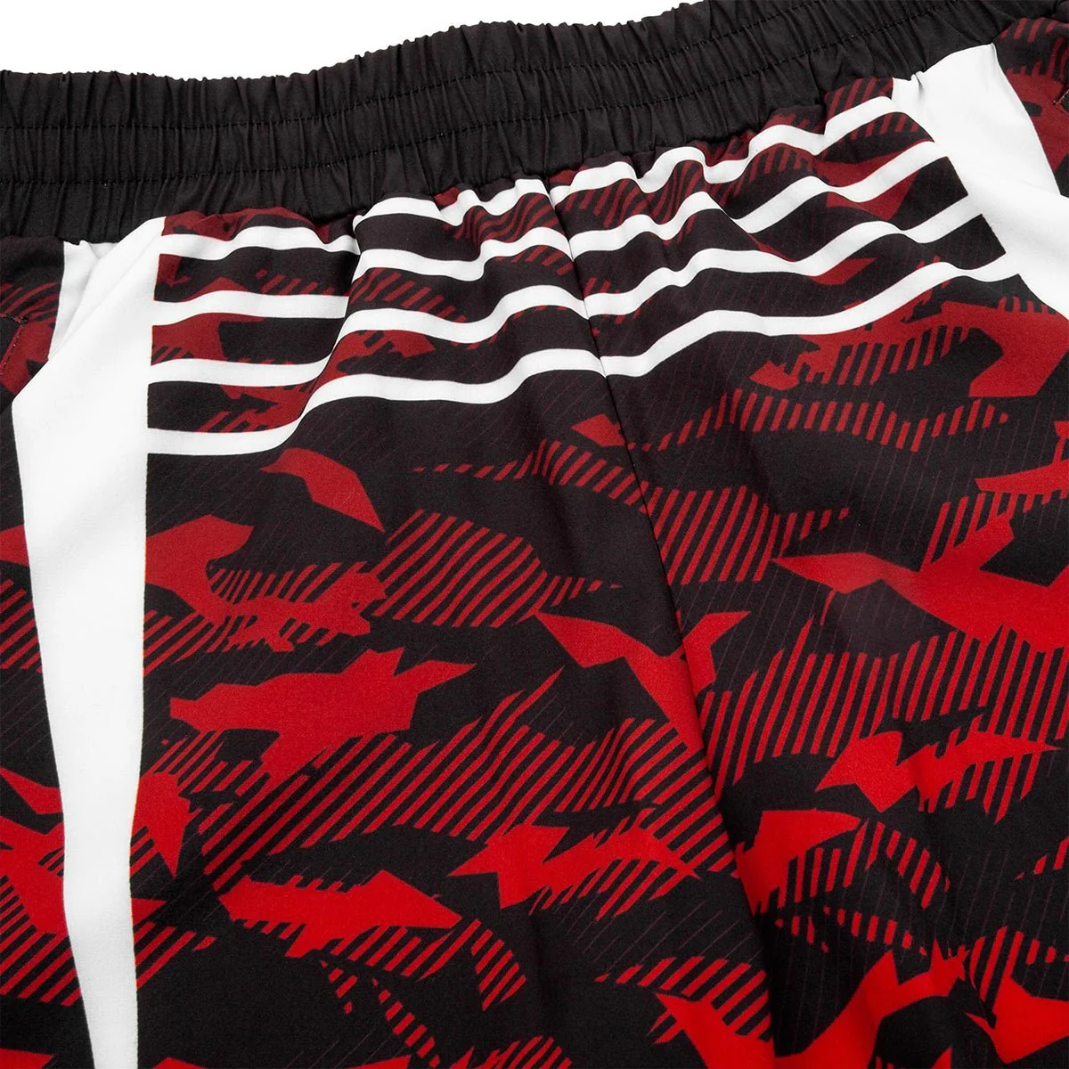 Venum Okinawa 2.0 Training Shorts - Black/White/Red - Image 7