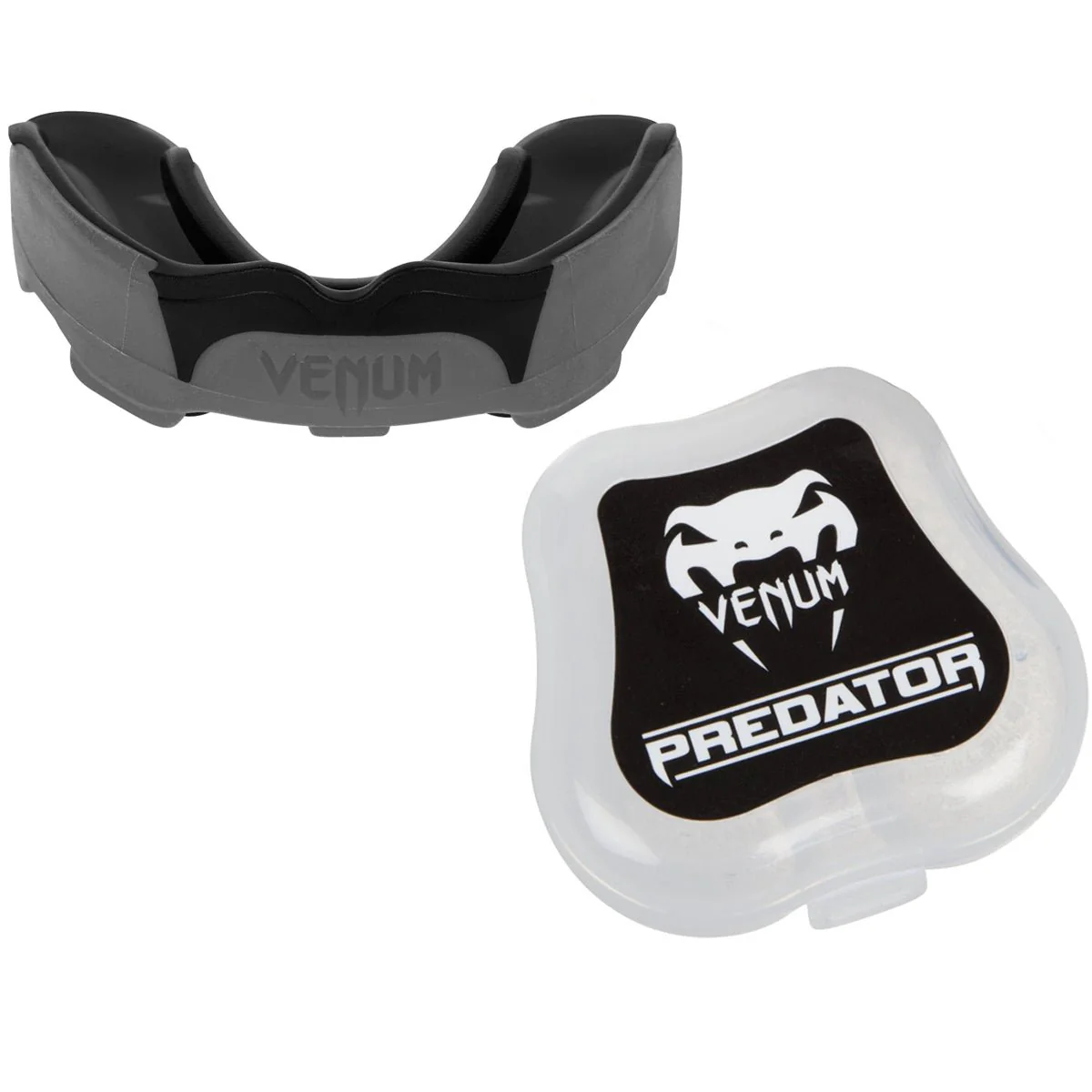 Venum Predator Mouthguard - Gray/Black
