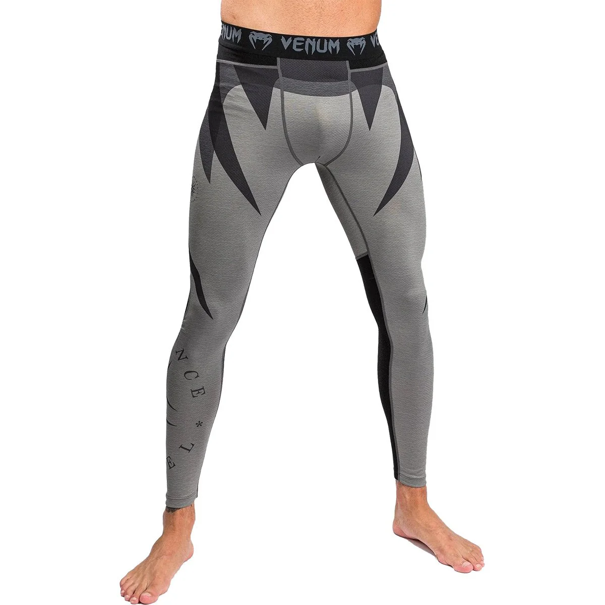 Venum Stone Compression Spats - Mineral Green
